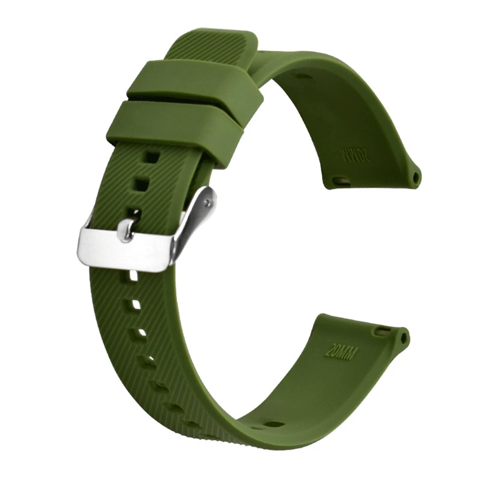 Silikonowy pasek do zegarka, gumowy pasek z szybkim zapięciem, 18 mm, 19 mm, 20 mm, 21 mm, 22 mm, miękki, sportowy, uniwersalny, kolorowy pasek do zegarka, 19 mm