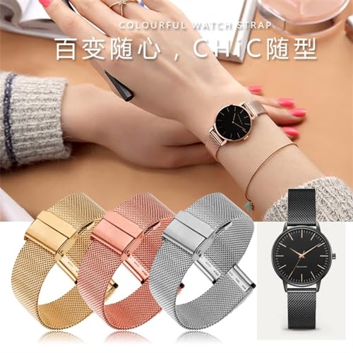 Bracelet Milanese Loop ajustable fin pour remplacer votre montre DW AR - 4