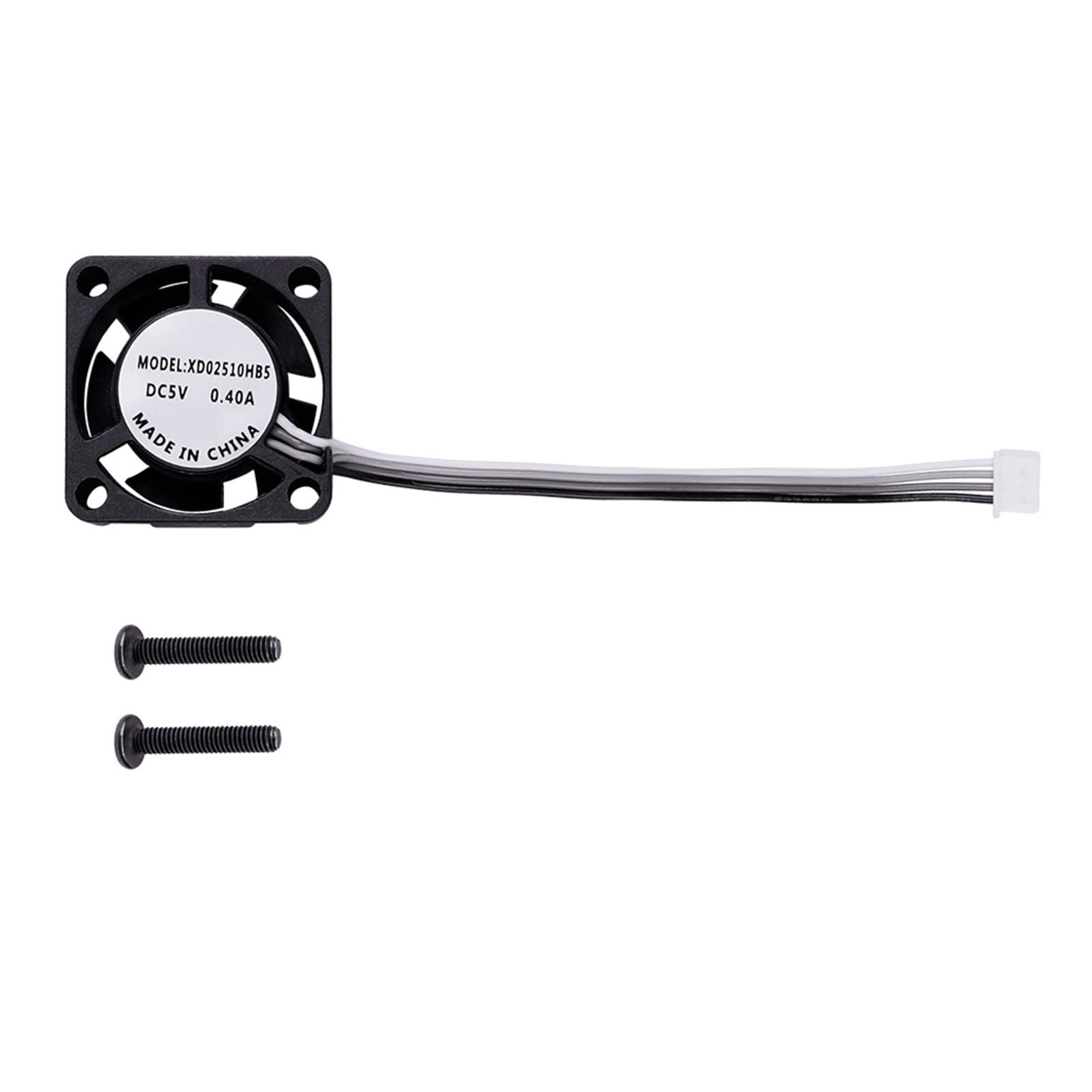 Xjdzineq 25x25x10mm 5V Low Noise Printer Cooling Fan Heat Dissipation Installation Accessories for X1C P1S P1P Printer Cooling Fan