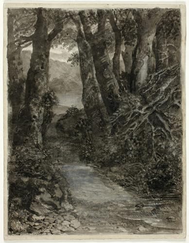Toile une étude des bois impression d'affiches d'art de peintre célèbre pour décoration
