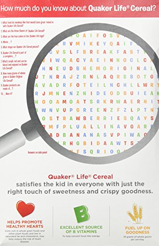 Life Cinnamon Flavored Multigrain Cereal 18 Oz. Box (2 Pack) #TOP1