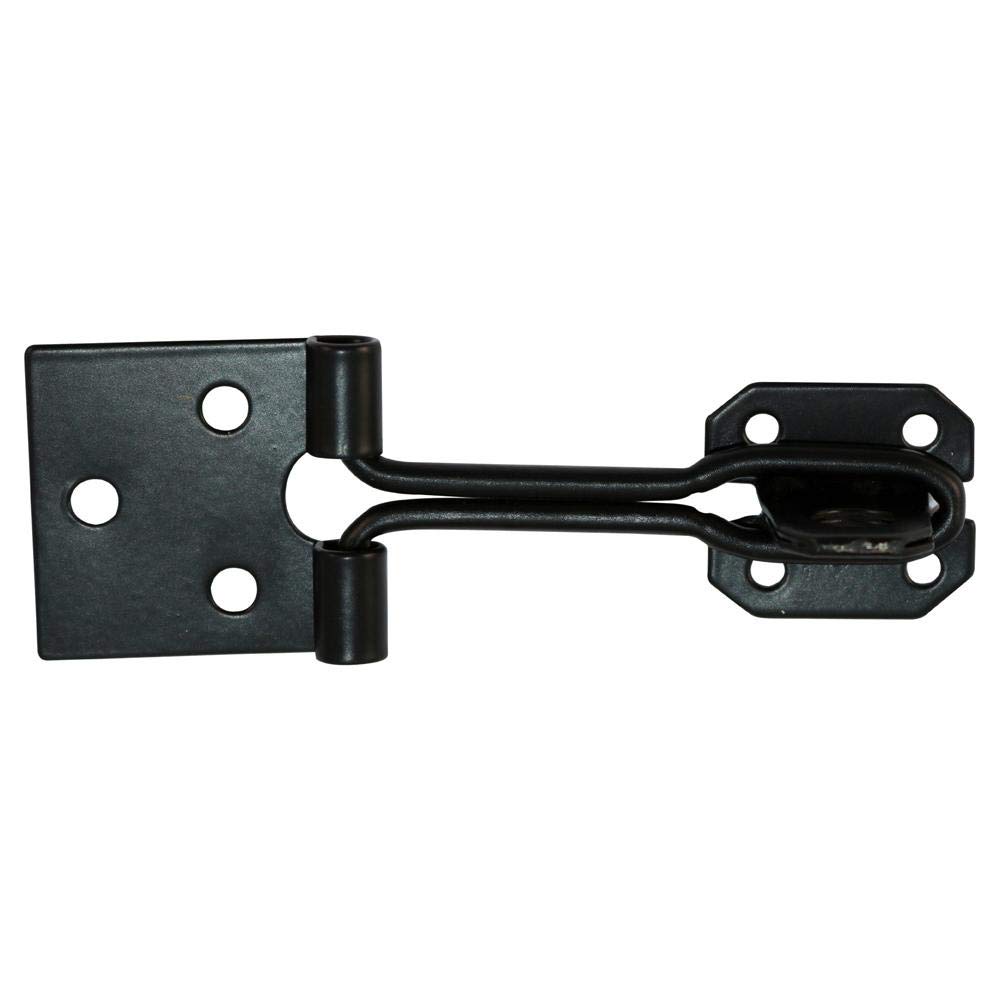 Timco Black Whs6bbtaurus Wire Pattern Hasp & Staple - 6"