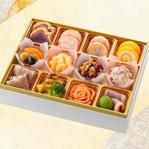 紀文 オードブルおせち 2026 (一段重 / 2〜3人前 / 16品 / 冷凍) おせち料理 予約 洋風 和風 (盛り付け済み/重箱) オードブル お正月 冷凍おせち (12月30日お届け)