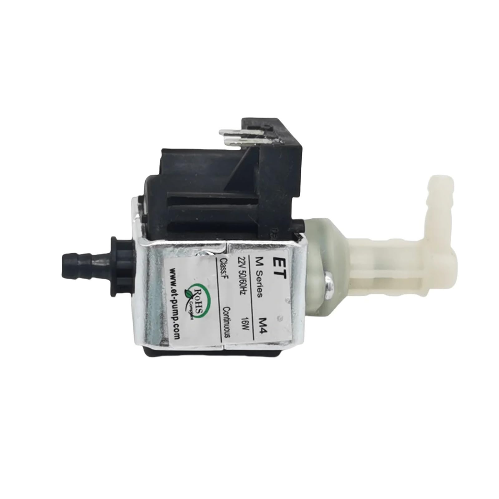 Pompe électromagnétique 22 V 16 W ET M4, compatible avec les balais vapeur suspendus, les nettoyeurs de sols 12PP et les pompes à vide.
