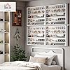 HOMCOM 5-Storey Wall Shelf Display Cabinet, Shot Glass Display Case, Glass Curio Cabinet with 2 Glass Doors and 4 Adjustable Shelves, White #1