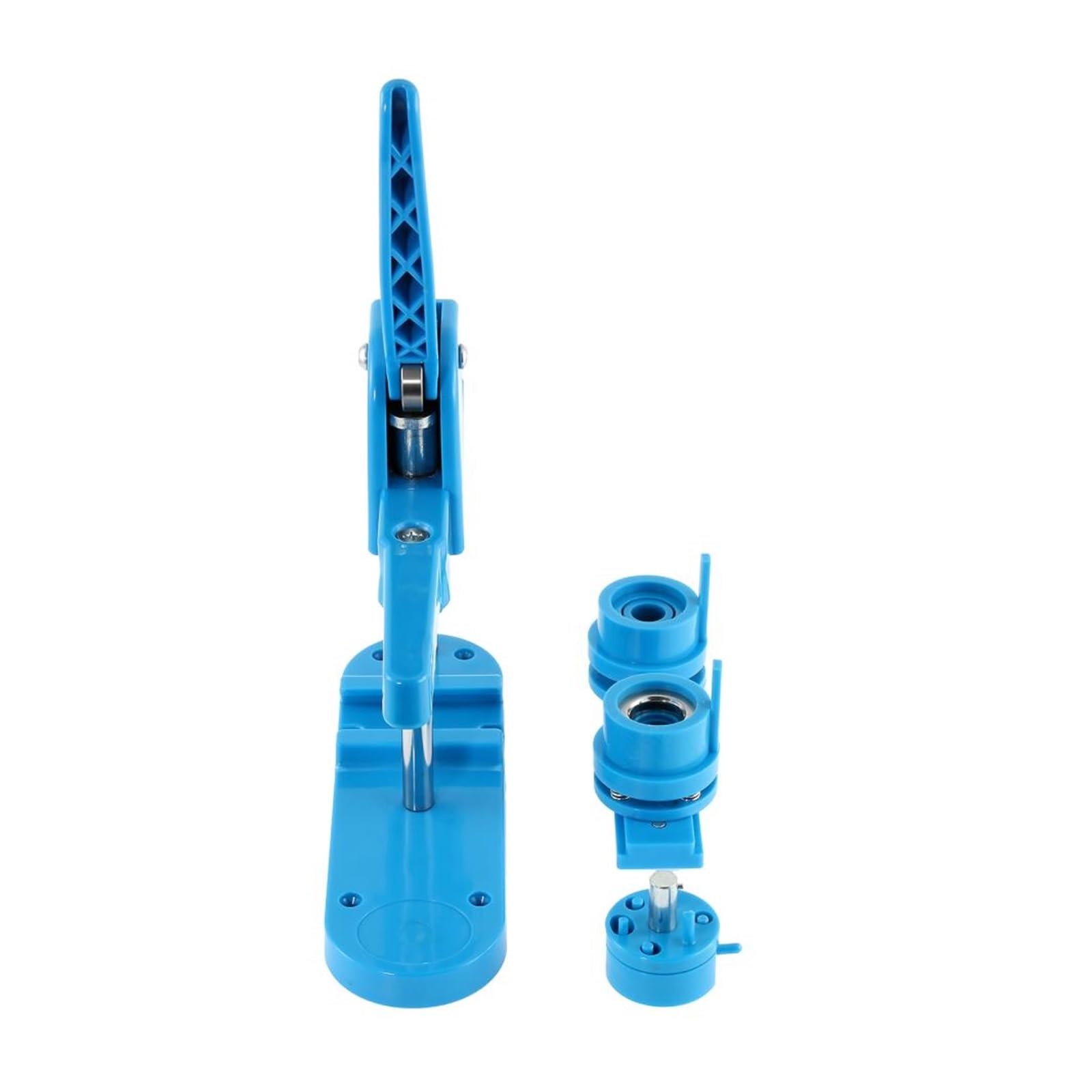 Zestaw do cięcia odznaków, Maszyna do odznaków, Maszyna do robienia plakietek z guzikami DIY Przypinka do plakietek Prasa do dziurkowania Łatwa w użyciu(37mm set)