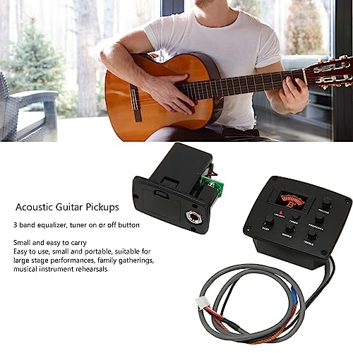 Acoustic Guitar Pickups, 3 Band Equalizer Pickups