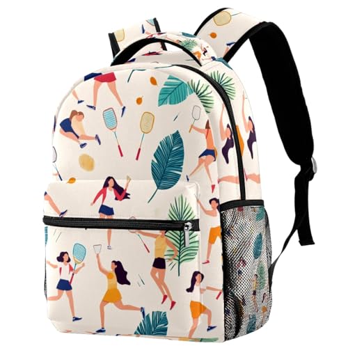 Sac à dos de sport pour filles et garçons idéal école et badminton
