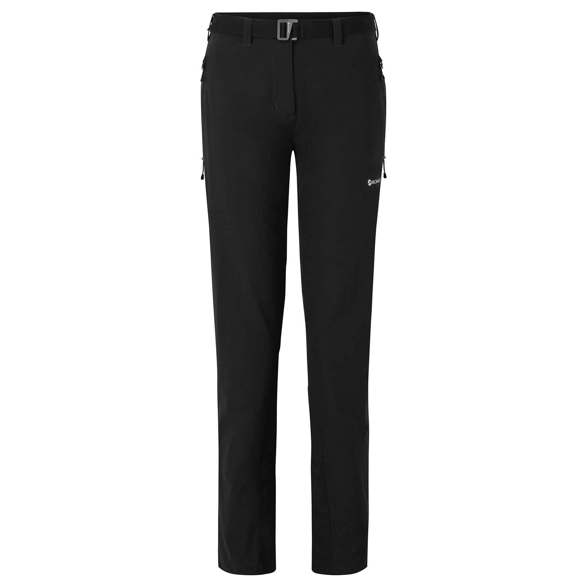 Montane Women's Black Terra Stretch Pants, Size 16