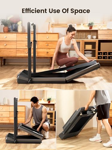 Image of WALKINGPAD Folding Treadmill, 2 in 1 Walking Pad with Handle Bar