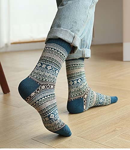 Image of Womens Wool Knit Winter Socks