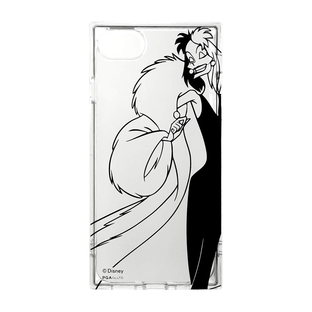 Premium Style iPhone SE3/SE2/8/7/6S/6用 オールTPUケース [クルエラ] PG-DCS791VIL