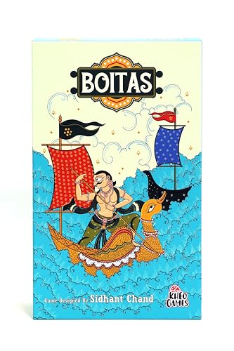 Image of Kheo Games Boitas Trick-Taking Card Game | Indian Modern Card Game for Family | Strategy Game | Fun for Adults | Multicolor | Odisha Pattachitra Art