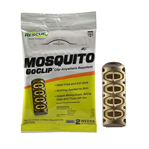 RESCUE! Mosquito GoClip Repellent – Wearable Mosquito Repellent