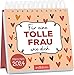Produktbild Mini-Monatskalender Für eine tolle Frau wie dich 2024: Zauberhafter Monatskalender im Miniformat für alle Alltagsheldinnen