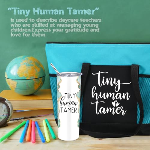 Set de regalo para maestras con bolso tote y vaso 20 oz miniatura 4