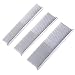 KABUDA 3 Pack Pet Comb, Chrome Electroplating Steel Combs in 3 Sizes (19 x 3 cm, 19 x 4 cm, 19 x 5 cm) for Dogs, Cats, and Other Pets with Different Lengths of Hair (Pack of 3)