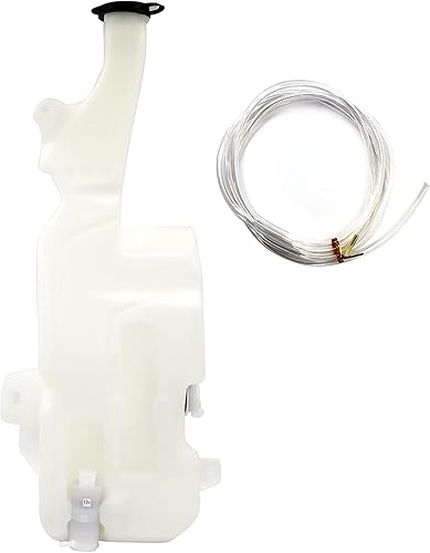 CarPartsDepot Depósito de depósito de limpiaparabrisas con bomba compatible con Chevrolet Avalanche Silverado 1500 2007-2013, GMC Sierra y Cadillac