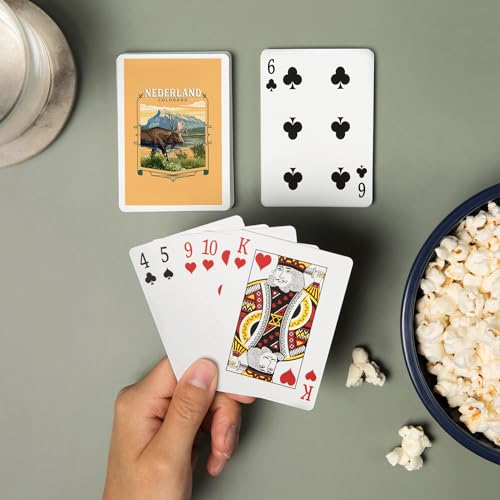 Lantern Press Baraja de Poker de 52 cartas para adultos miniatura 2
