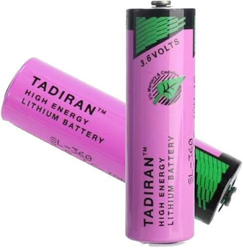 2 baterías de litio AA de 3.6 V 2400 mAh TL-5903S serie iXtra para Tadiran TL-5903 TL-5104 SL-360 S7-400 ER14500 ER14505 TL-2100 6ES7971-0BA00