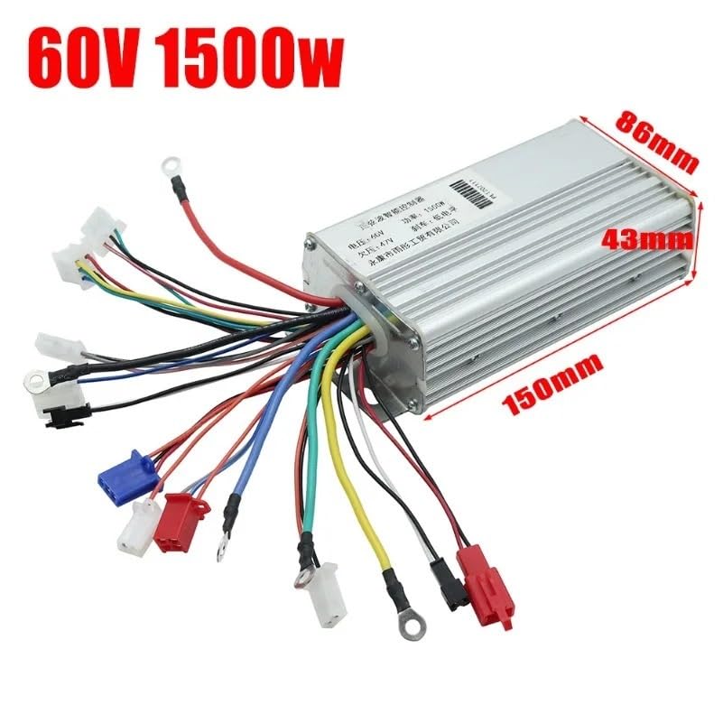 Centralina Bici Elettrica,Centralina Bici Elettric Regolatore for veicoli elettrici 60V 72V 1000W 1500W 2000W accessori