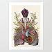 VEHFA Adore Anatomical Heart Lungs Collage Canvas Wall Art for Home Decoration Wooden Framed 16" X 20"