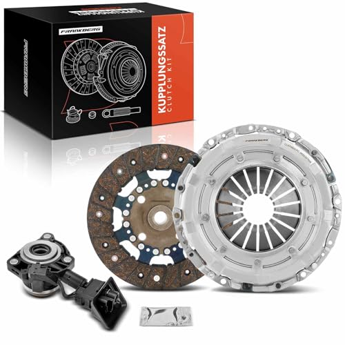 Frankberg Clutch Kit with Central release bearing 26 teeth Compatible with C4 Grand Picasso I UA 2.0L 2009-2013 3008 MPV 0U 2.0L 2009-2016 508 SW I 8E 2.0L 2010-2018 Clutch Replace# 9672209880