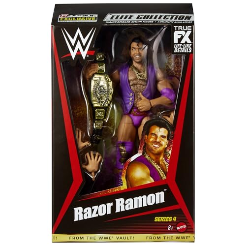 WWE Rasoir Ramon Violet : le cadeau idéal Ringside Exclusive Series 4