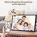 Dragon Touch Large Digital Picture Frame 21.5 inch Black Touch Screen WiFi Digital Photo Frame Display, 32GB Storage, Auto-Rotate, Share Photos via App, Email, Cloud, Classic 21