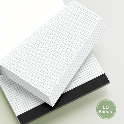 Perforated Graph Notebook Snapklik.com : Graph Paper Pads 2 Pack Grid Paper Pad 5x5 Blue Squares ...