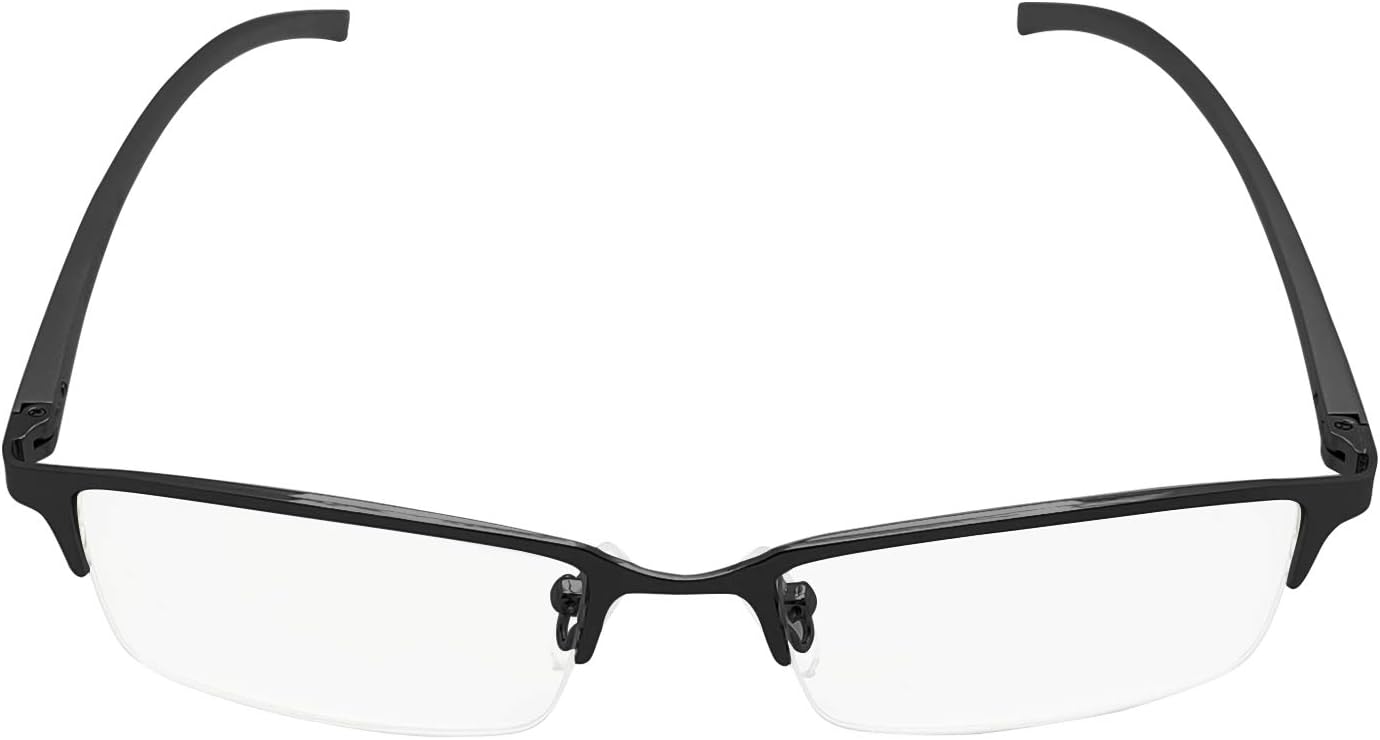 Blue Light Blocking Glasses Filter Blue Ray Lightweight Gaming Computer Glasses UV Blocker Anti Eyestrain Reduce Headaches Reading Eyewear Men/Women (Black)