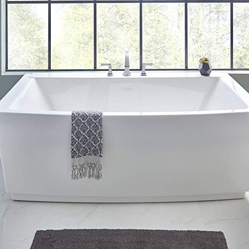 American Standard 2691004.020 Townsend 68 In. Acrylic Freestanding Soaker Bathtub, White #TOP4