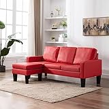 Design élégant pour votre maison : le design moderne rouge vif ajoute une touche élégante à votre salon et crée une atmosphère accueillante. Un complément parfait à tout décor qui allie à la fois fonctionnalité et esthétique.