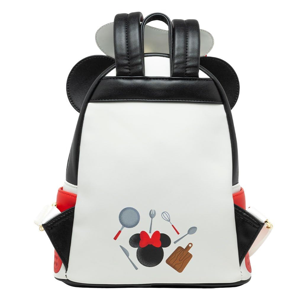 Loungefly Disney Chef Minnie Cosplay Womens Backpack
