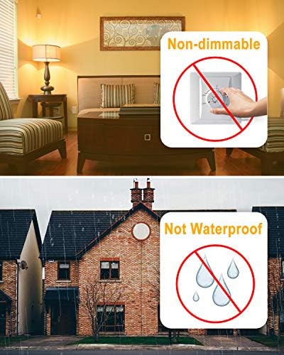 QNINE 8 Pack Warm White Bayonet Light Bulbs, 9W (60W Equivalent), 806lm, 2700K, B22 LED Bulb, Lightbulbs Bayonette Energy Saving, Non-Dimmable