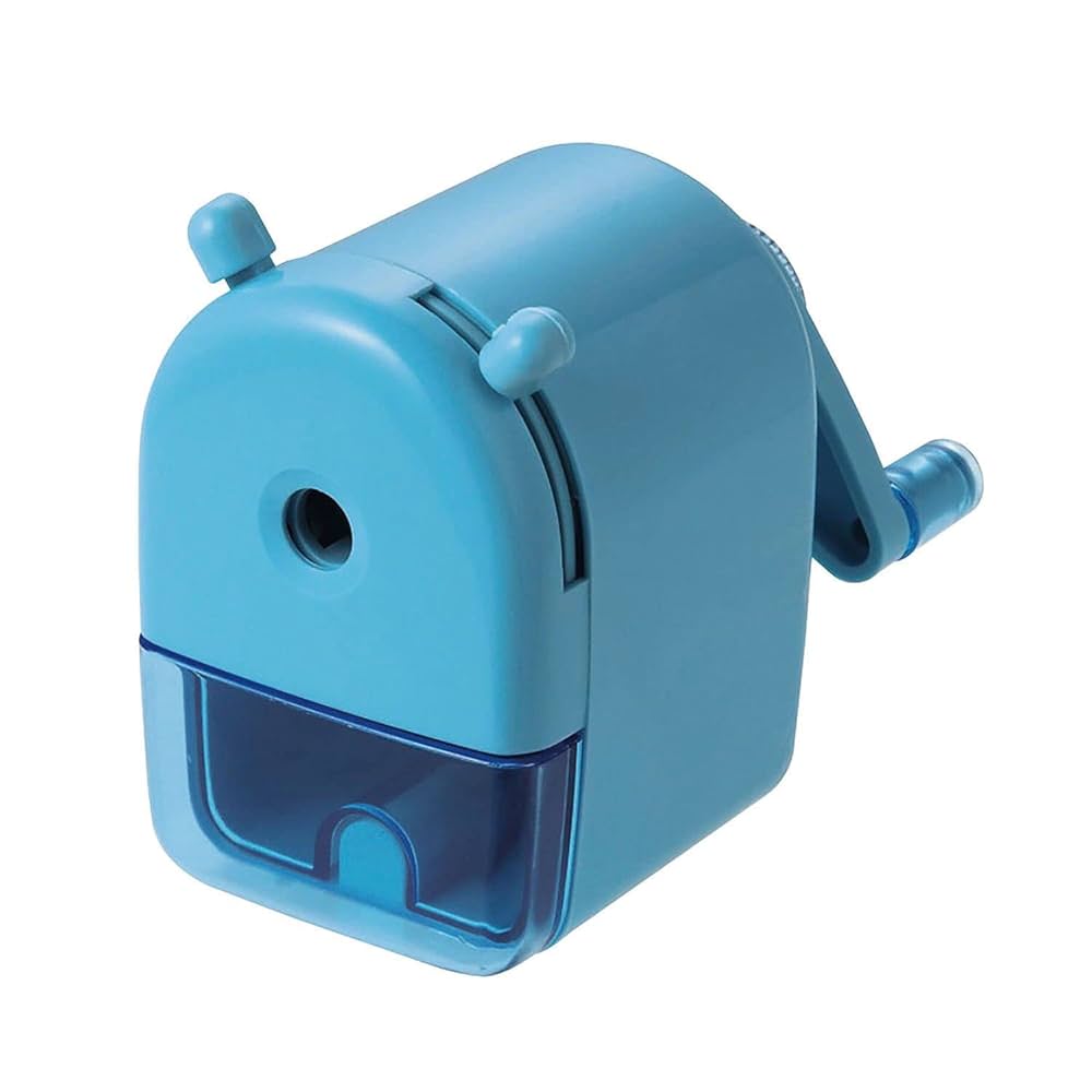 Amazon.co.jp: クツワ 鉛筆削り ミニ卓上鉛筆削り ブルー