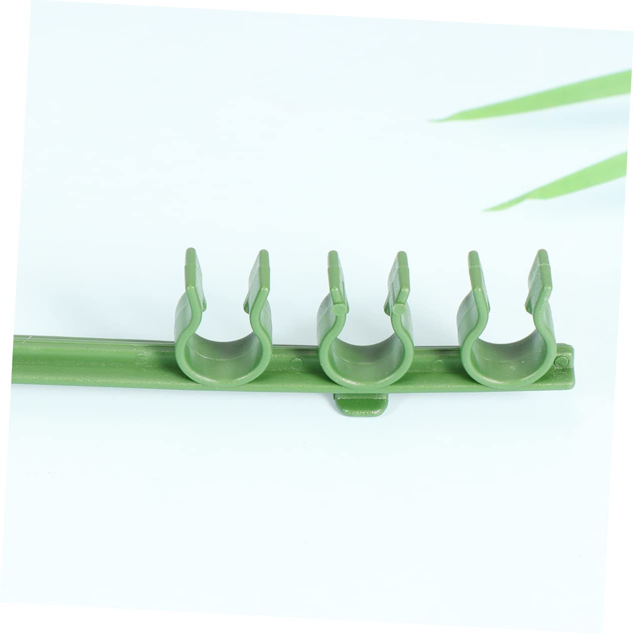 50 Pezzi Fibbia Supporto per Cetrioli Fibbie per Pomodori Rampicanti Regolabili Traliccio Verdure Frutti Plastica Leggera Riutilizzabile Esterno