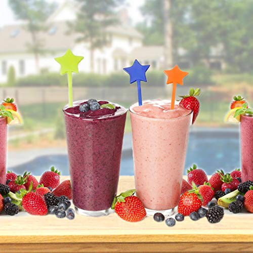 Misturador De Bebidas Acrílico Estrela 18,5cm - Wincy