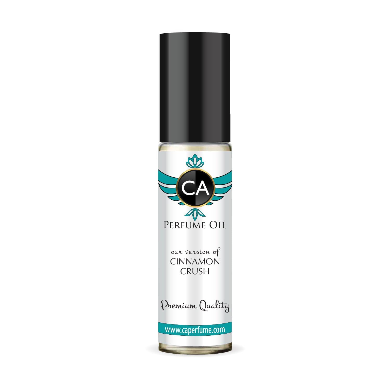 CA Perfume Originals Cinnamon Crush Unisex Fragrance Oil Spicy Scent Long Lasting Perfumes for Women & Men Travel Size TSA Ready Mini Parfum Body Oil Roll-on 0.33 Fl Oz 10ml
