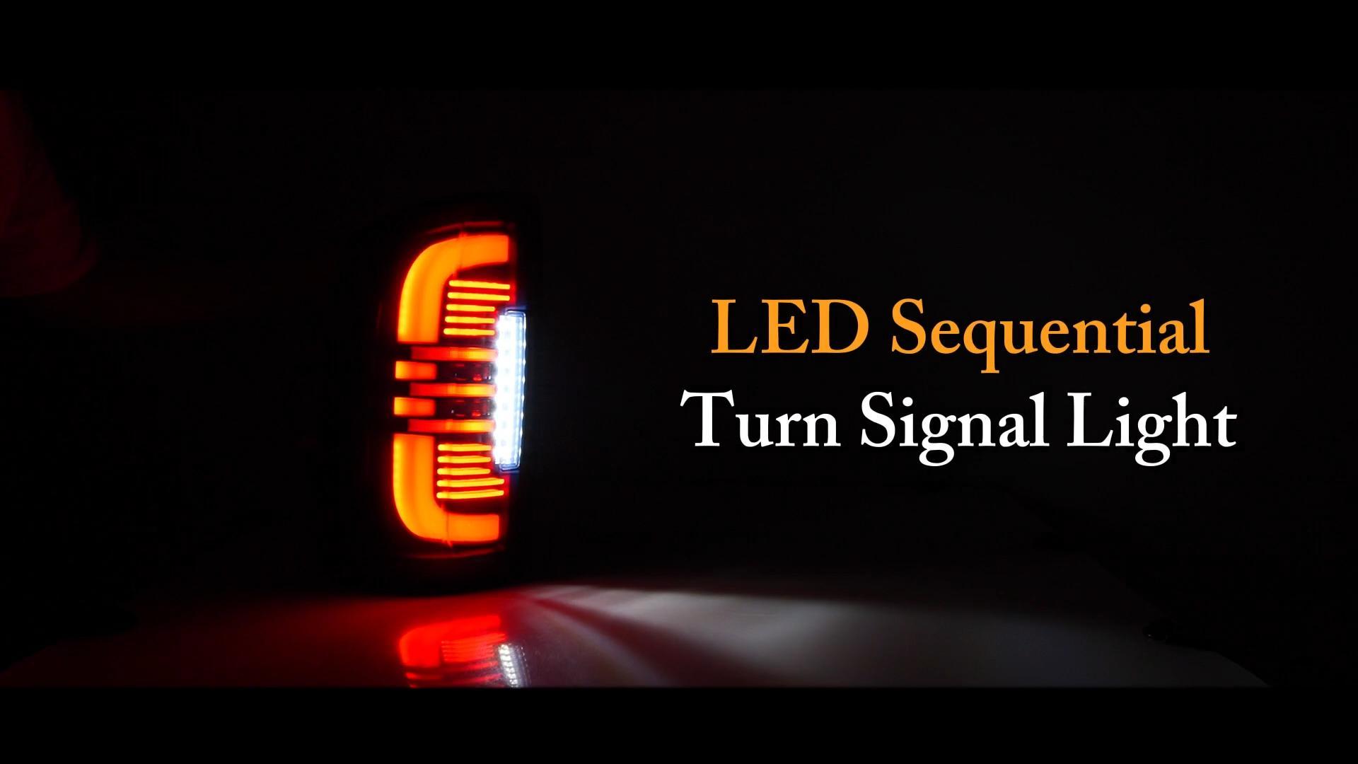 Amazon.com: Nixon Offroad Tail Lights LED Sequential for Chevy