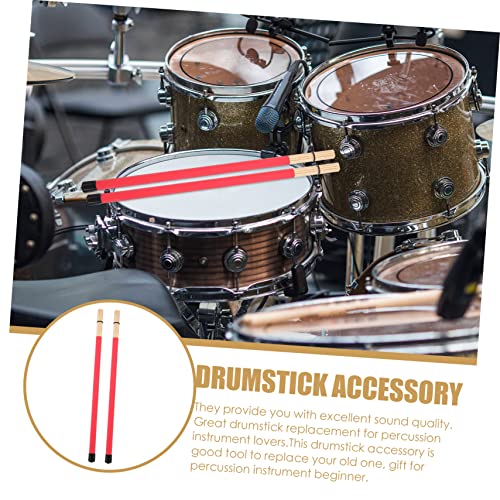 Baquetas Toddmomy, 1 par para instrumentos de percusión, sonido nítido para jazz, música folclórica y principiantes miniatura 4