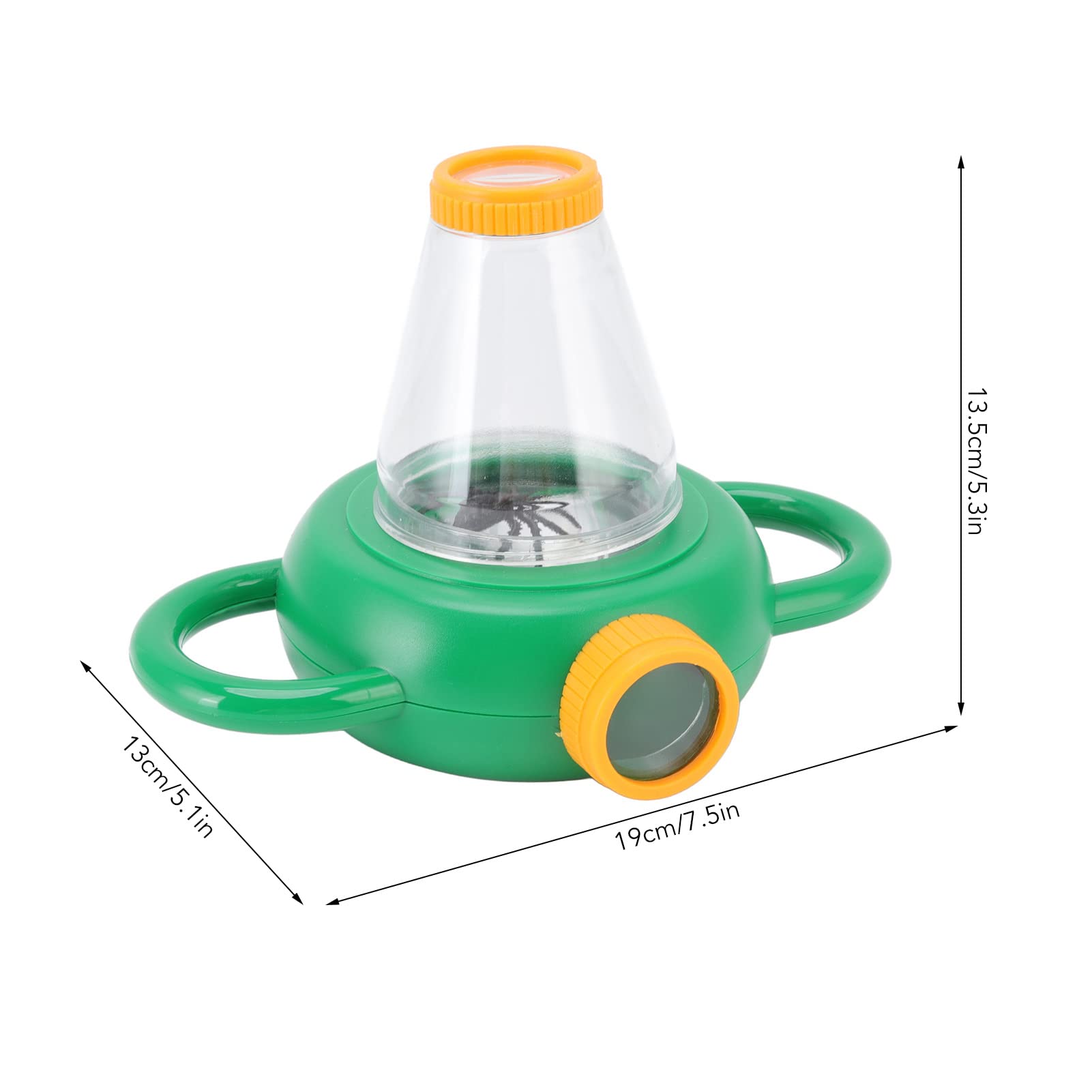 Outdoor Experiment Magnifier, Two Way Viewing Insects Magnifier Box Nature Knowledge for Courtyard - Image 7