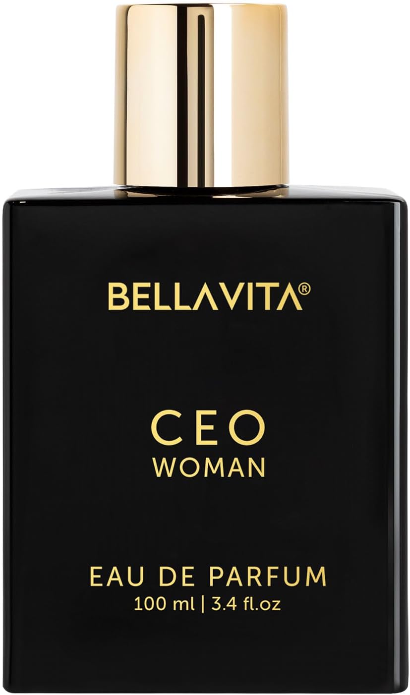 - Bella Vita Luxury CEO Woman | Long Lasting Eau De Parfum 100ml Perfume | With Bergamot, Tonka & Vanilla | Premium, Woody & Fruity Fragrance Scent for Women
