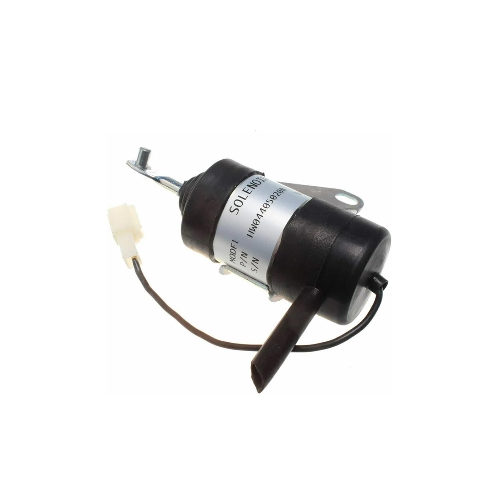Solenoide de corte de combustible Solenoide de control del acelerador de 12 V, solenoide de corte de combustible 6670776, compatible con motores 316, 319 y 320