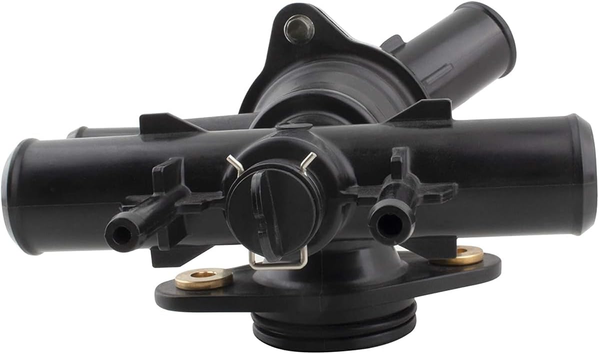 Thermostat Housing Fit for ford Five Hundred 2005-2007,for ford Freestyle 2005-2007,for Mercury Montego 2005-2007 Engine Coolant Thermostat Housing Assembly Replaces 5F9Z18599BA,902-858