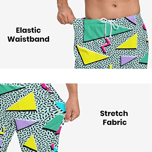 Men's Sweatpants with Pockets Funny Print Joggers for Men Elastic Waist Pants Lightweight Workout Running Pants S-3XL4