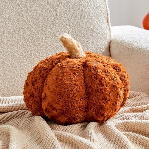 Pumpkin Pillows, Halloween Pumpkin Decoration Throw Pillow, Cute Thanksgiving Pumpkin Shaped Throw Pillows Gifts, 11