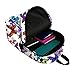 JeremySport Backpack for Girls,Butterfly School Bag Rucksack Backpack