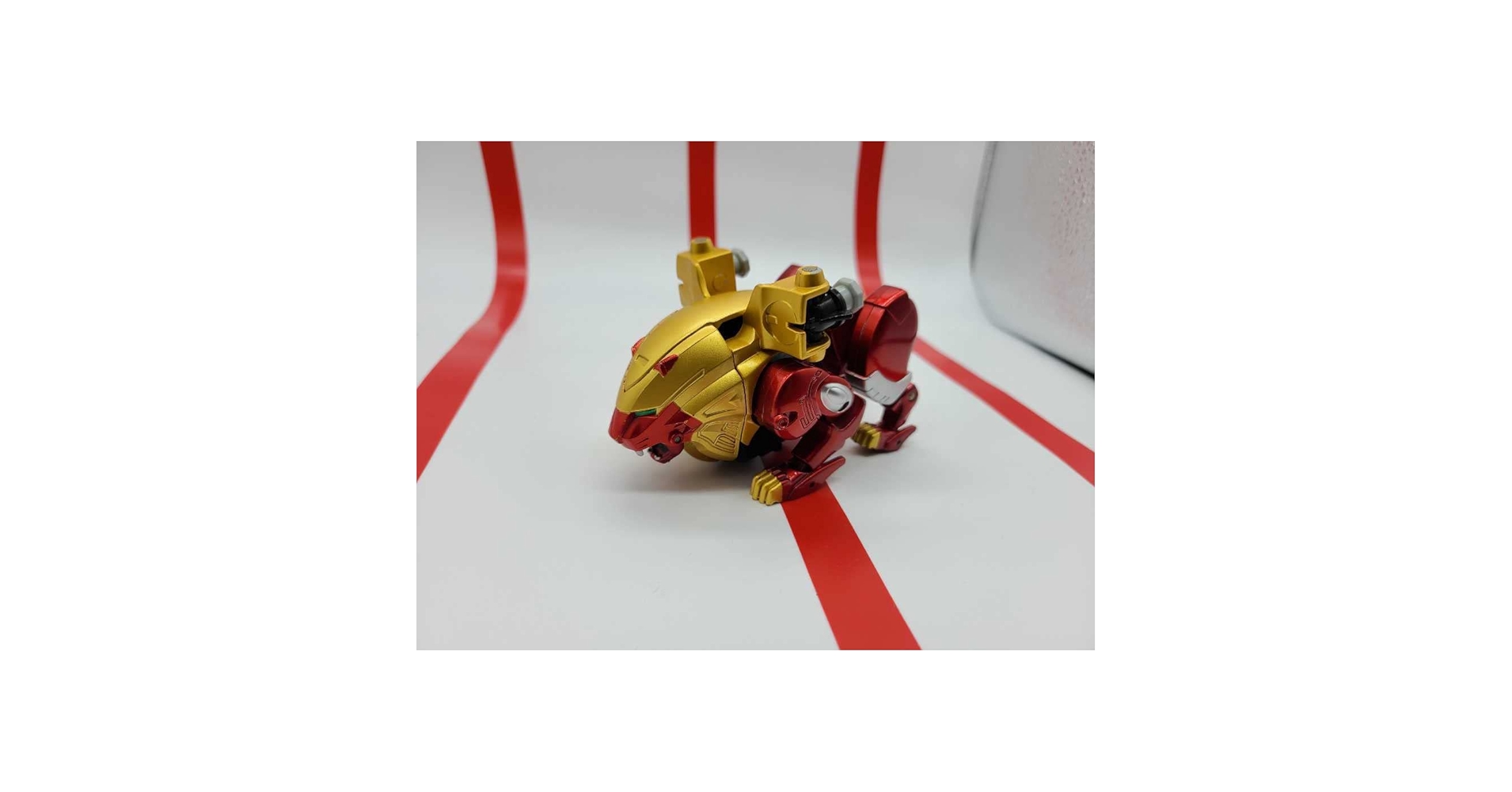 DXガオライオン・ブルーバージョン　箱なし美品 買取】百獣戦隊ガオレンジャー パワーアニマルズシリーズ 9 DX