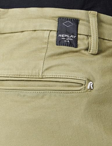 Replay Herren Jeans, Chino, 833 Light Military, 27W / 32L – Ansicht 5